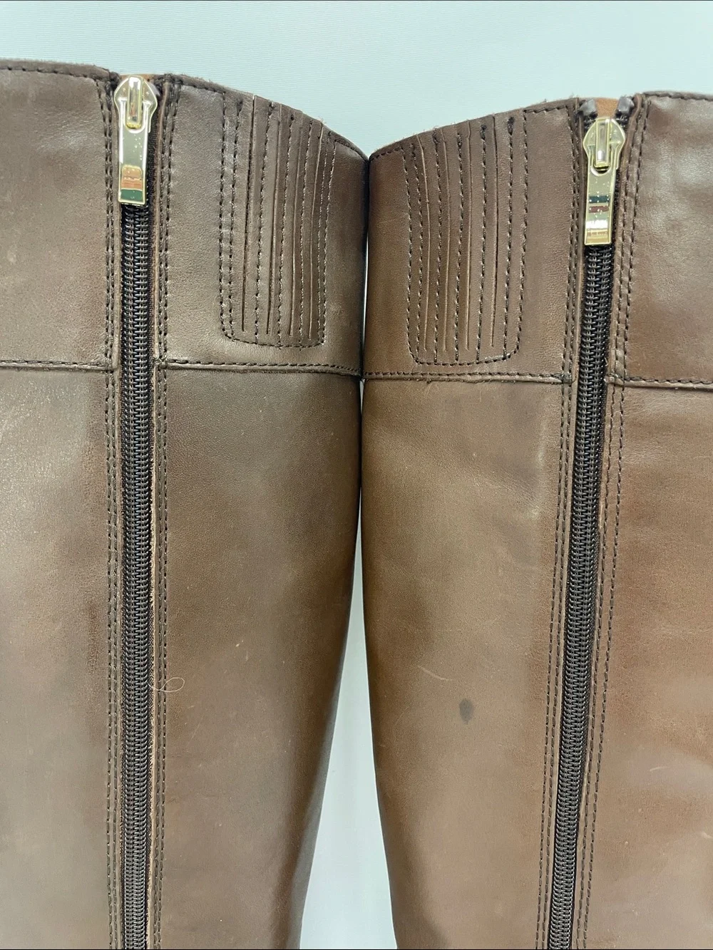 Franco Sarto Brown Over-the-Knee Boots, Size 8.5